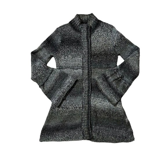 Prana Amber Wool Blend Duster Cardigan Size M - Picture 4 of 11